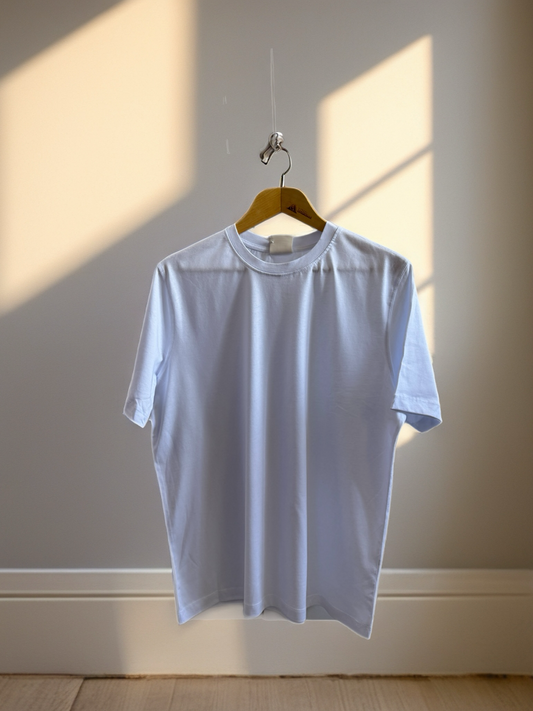 Beyaz Kısa Kollu T-Shirt