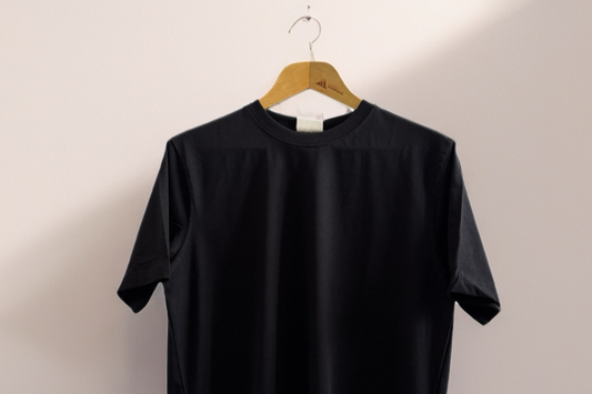 Siyah Kısa Kollu T-Shirt